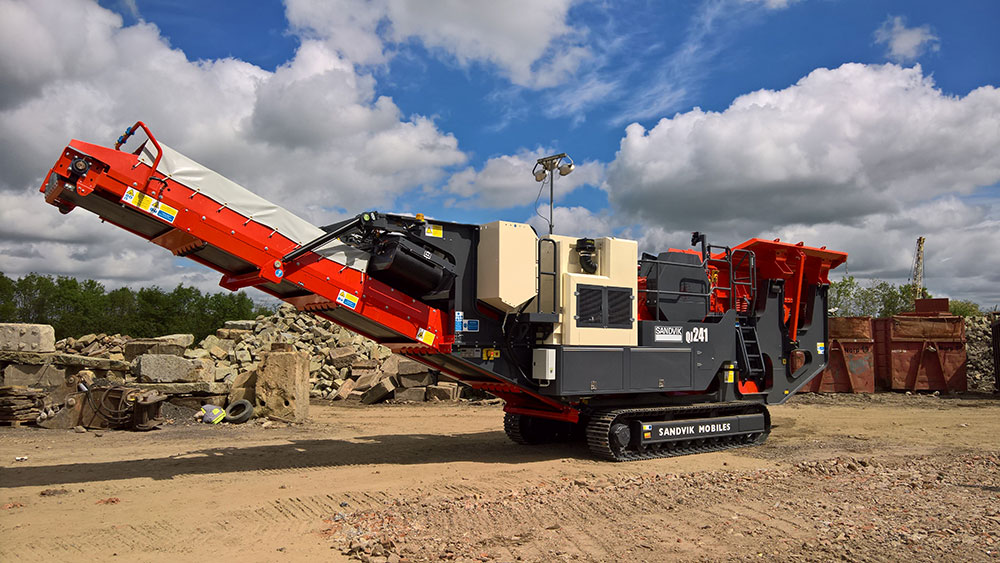 sandvik jaw crusher