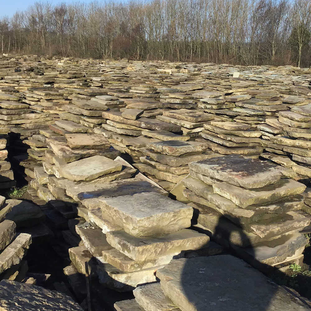 reclaimed stone flags